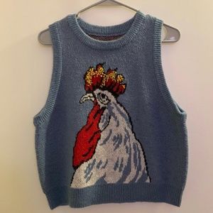 ISO: Rooster Sweater Vest